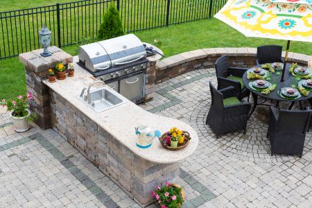 Outdoor Kitchen Cleaning